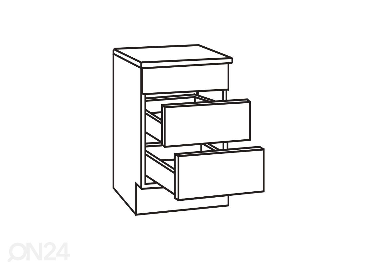 Нижний кухонный шкаф Neapel 60 cm увеличить