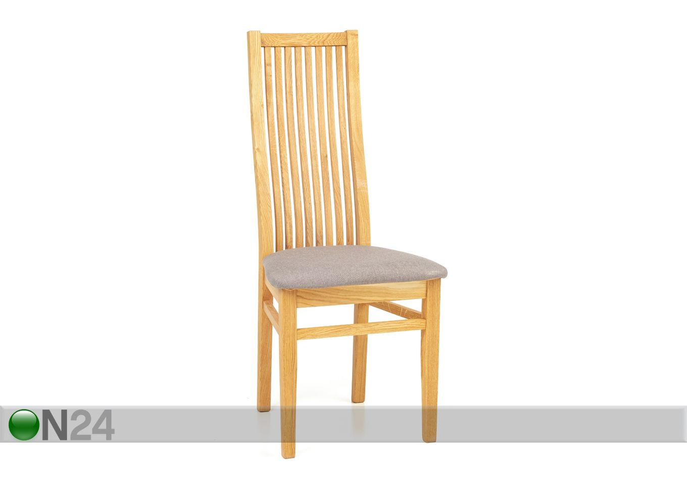 Обеденный стол из массива дуба Len21 90x65 cm + 2 стула Sandra серый увеличить