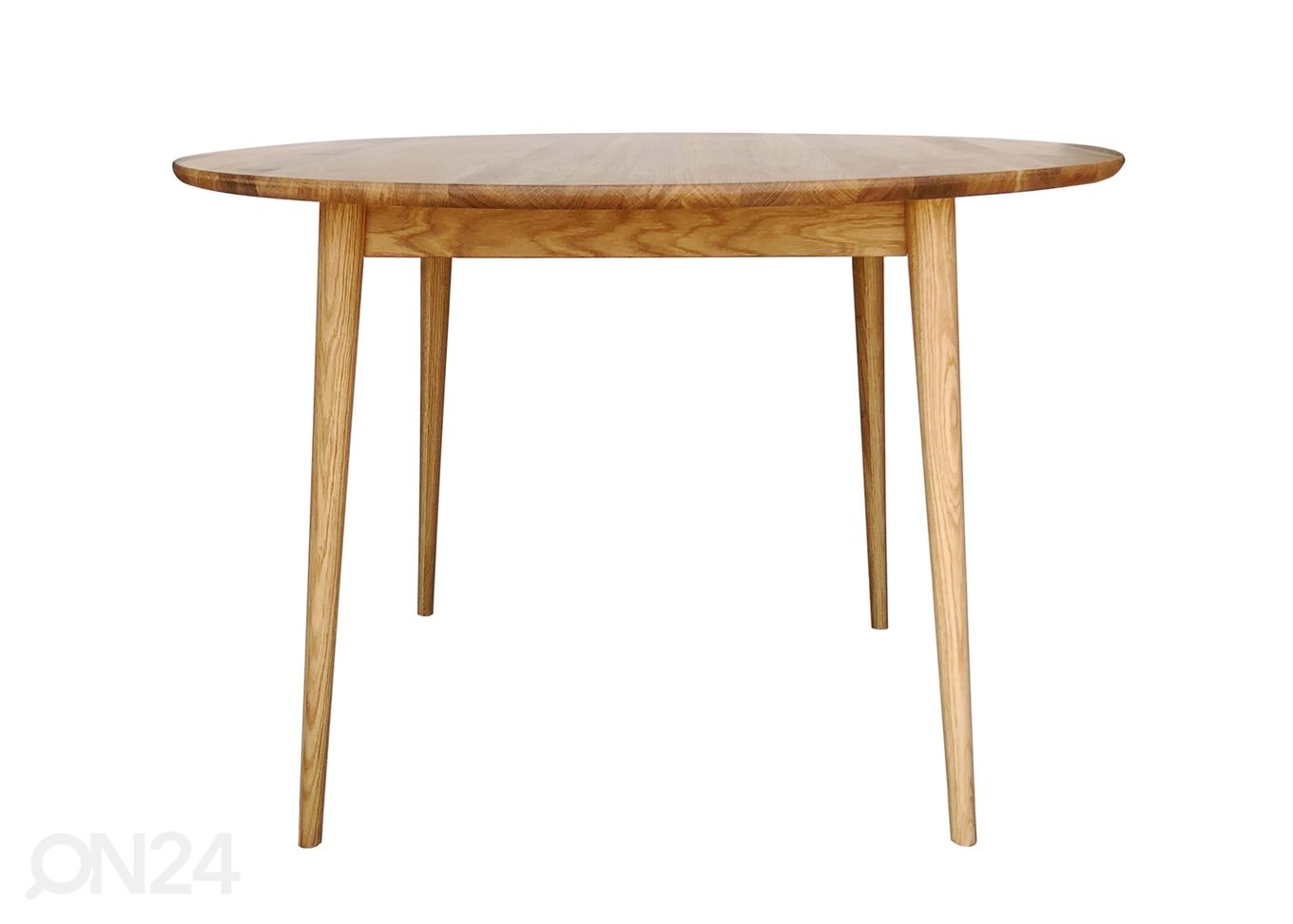 Обеденный стол из массива дуба Vienna Ø110 cm увеличить