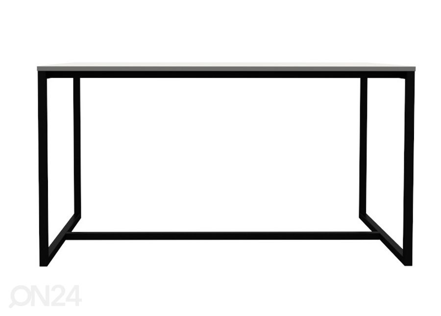 Обеденный стол Lipp 140x90 cm, белый увеличить