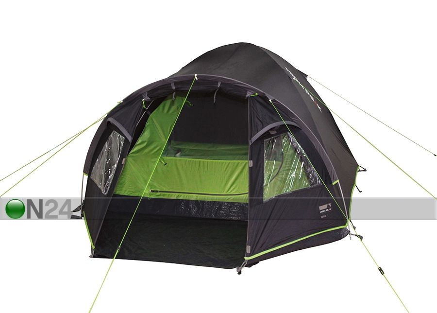 Палатка High Peak Talos 4 темно-серый / зеленый увеличить