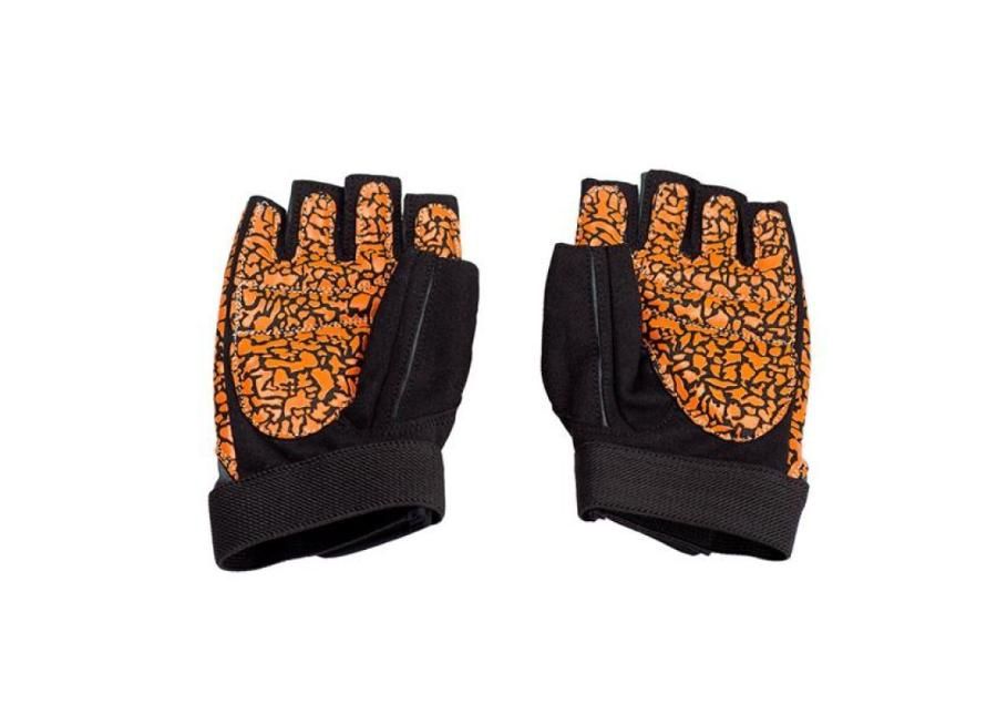 Перчатки тренировочные / велосипедные перчатки для взрослых оранжевый / серый W HMS RST03 M увеличить