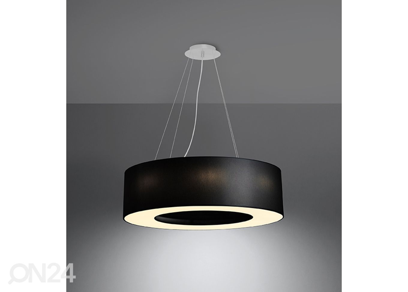 Подвесной светильник Saturno 70 cm, черный увеличить