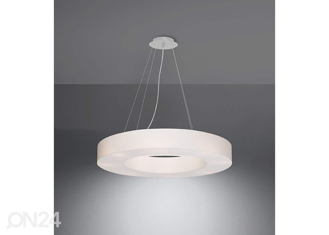 Подвесной светильник Saturno slim 70 cm, белый увеличить