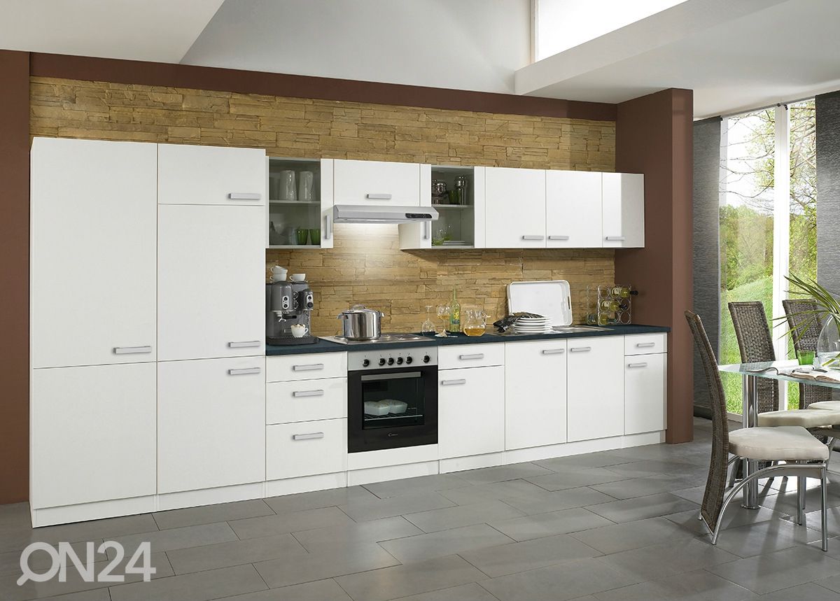 Полувысокий выдвижной кухонный шкаф Oslo 30 cm увеличить
