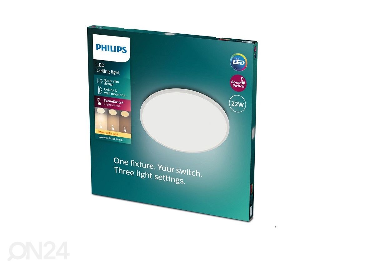 Потолочный светильник Philips Superslim SSW 22 Вт увеличить