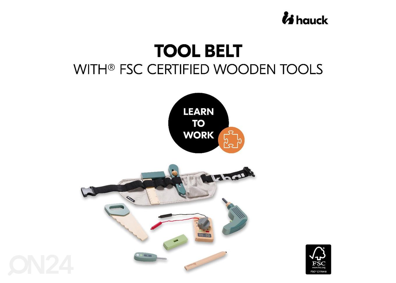 Пояс с игрушечными инструментами Hauck Learn to Work увеличить