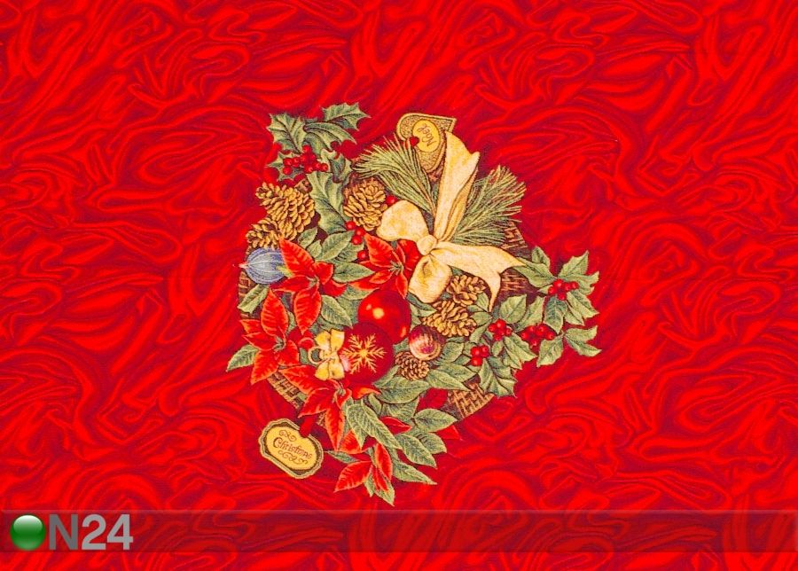 Рождественская скатерть из гобелена Ginger 140x220 cm увеличить