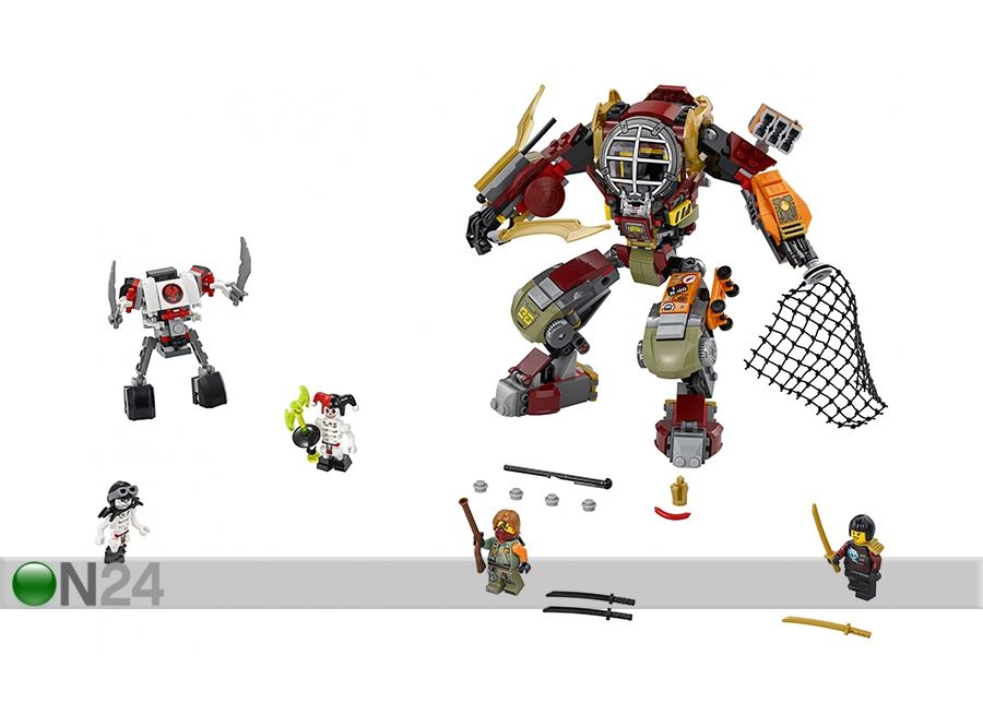 Спасение механоида M.E.C. Lego Ninjago увеличить