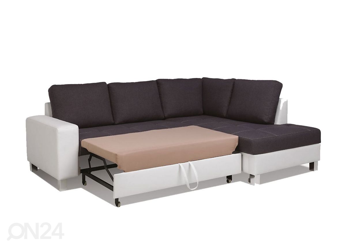 Угловой диван-кровать с ящиком Bari увеличить