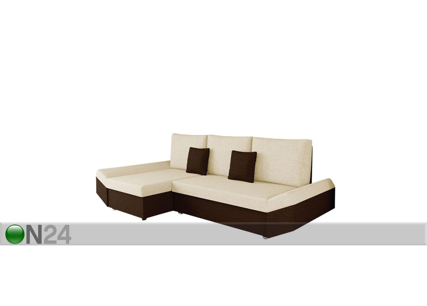 Угловой диван-кровать с ящиком Moric увеличить