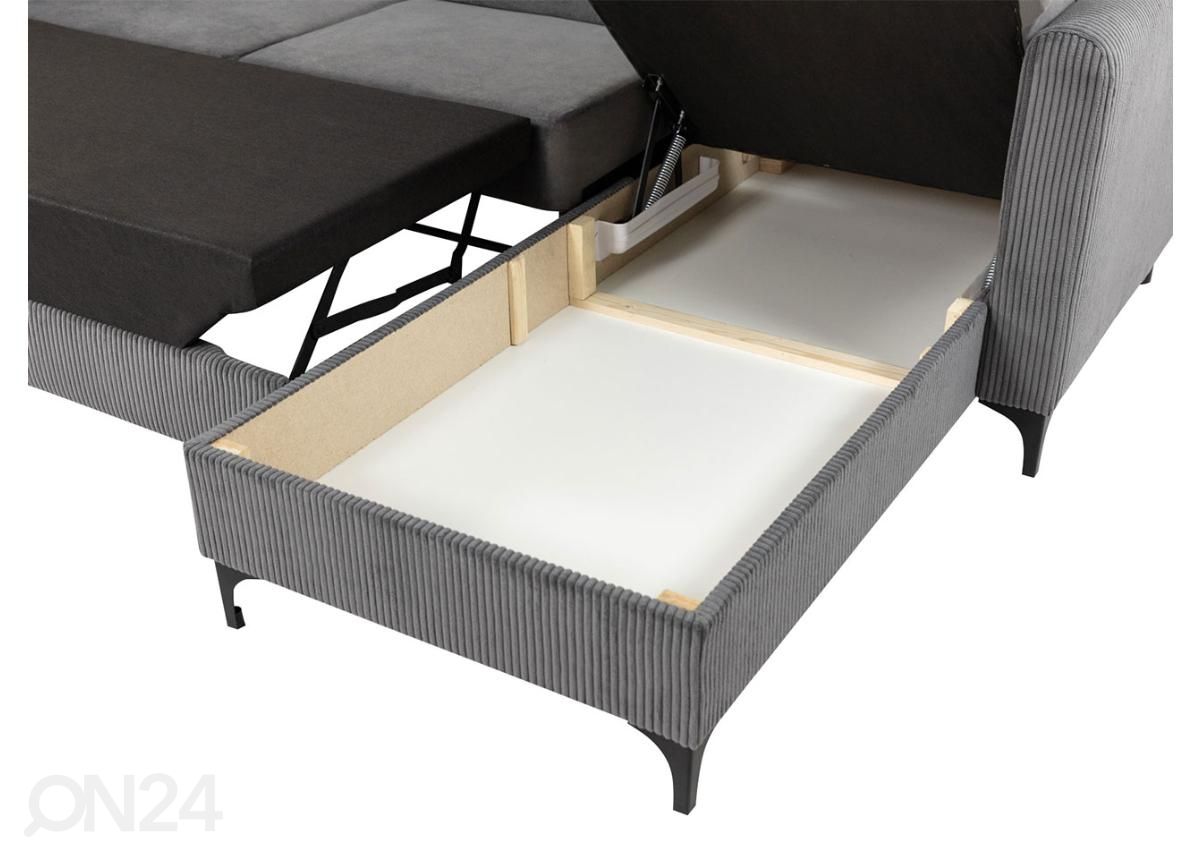 Угловой диван-кровать с ящиком Segulo увеличить