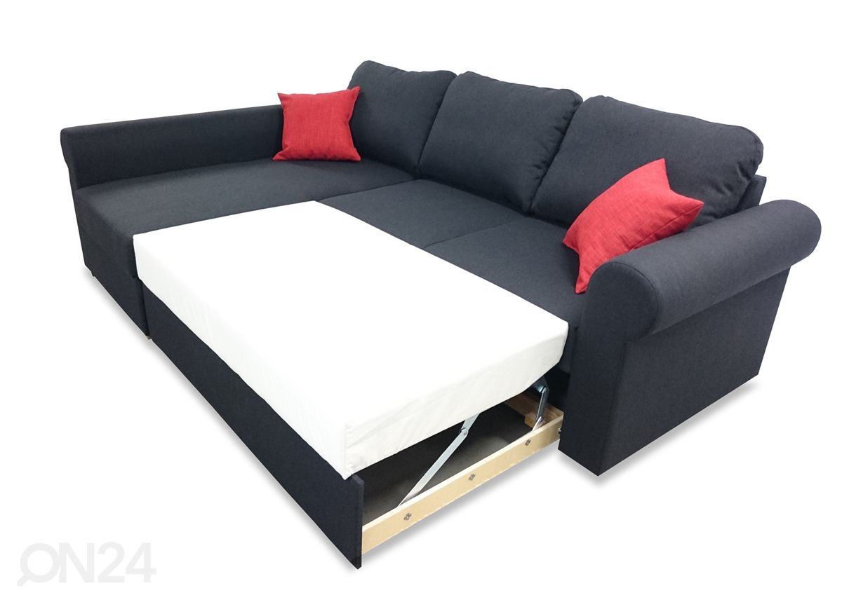 Угловой диван-кровать с ящиком Sonja увеличить