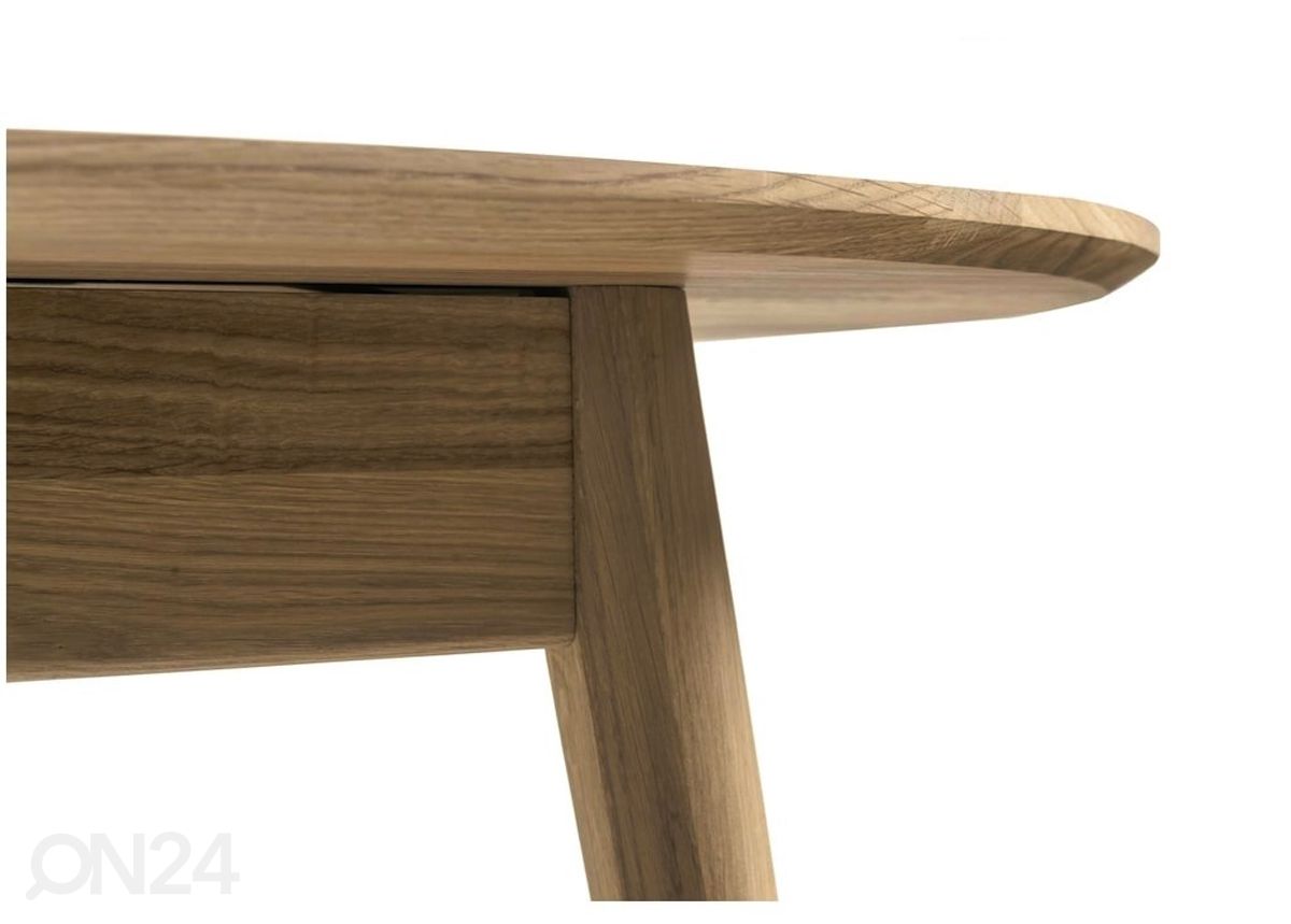Удлиняющийся обеденный стол из массива дуба Scan 170-210x86 cm увеличить
