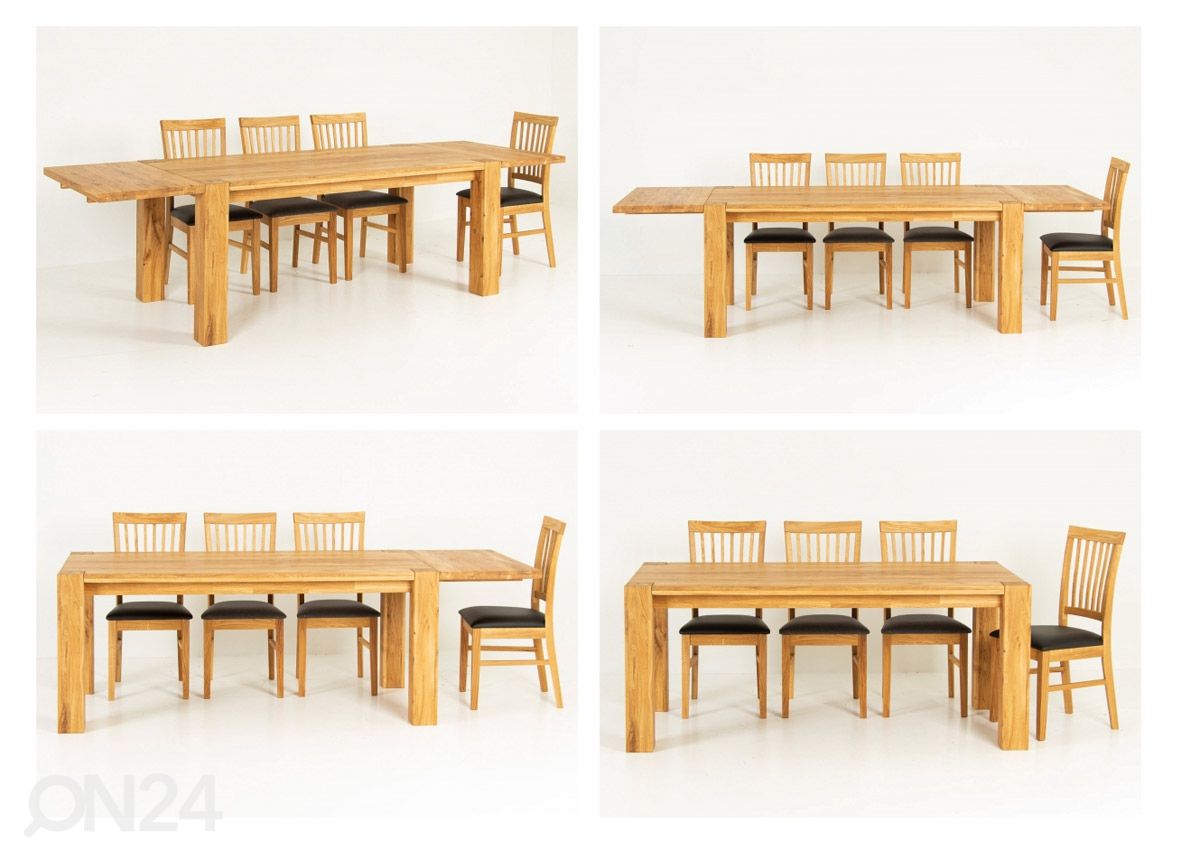 Удлиняющийся обеденный стол 180-280x90 cm увеличить