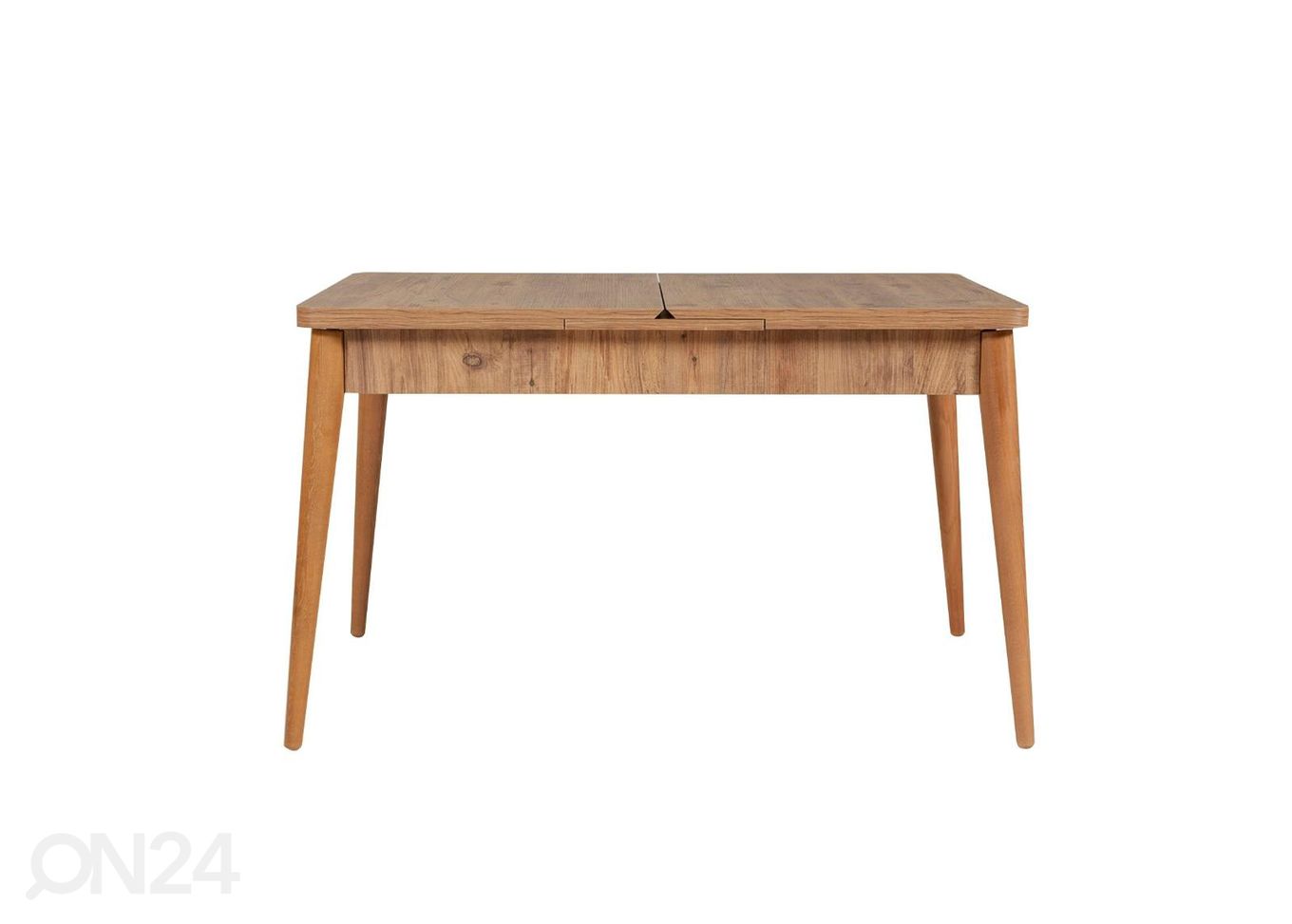 Удлиняющийся обеденный стол 75x129-163 cm + 2 стула+скамья увеличить