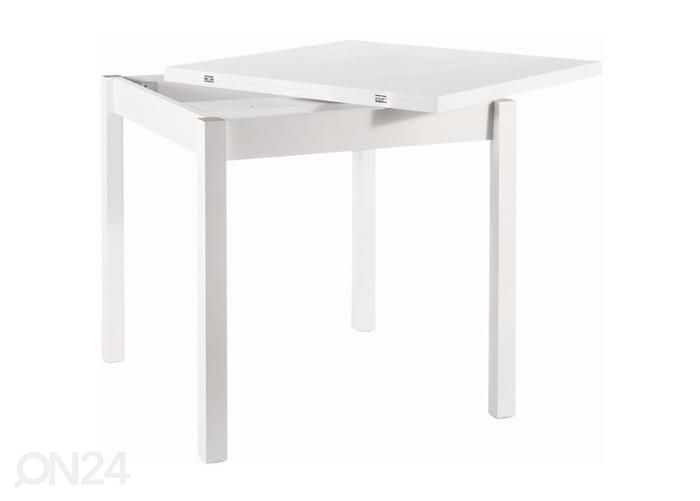 Удлиняющийся обеденный стол 80-160x80 cm увеличить