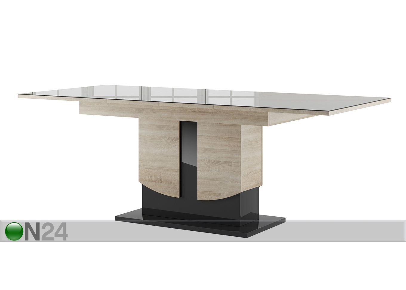 Удлиняющийся обеденный стол 90x140-214 cm увеличить