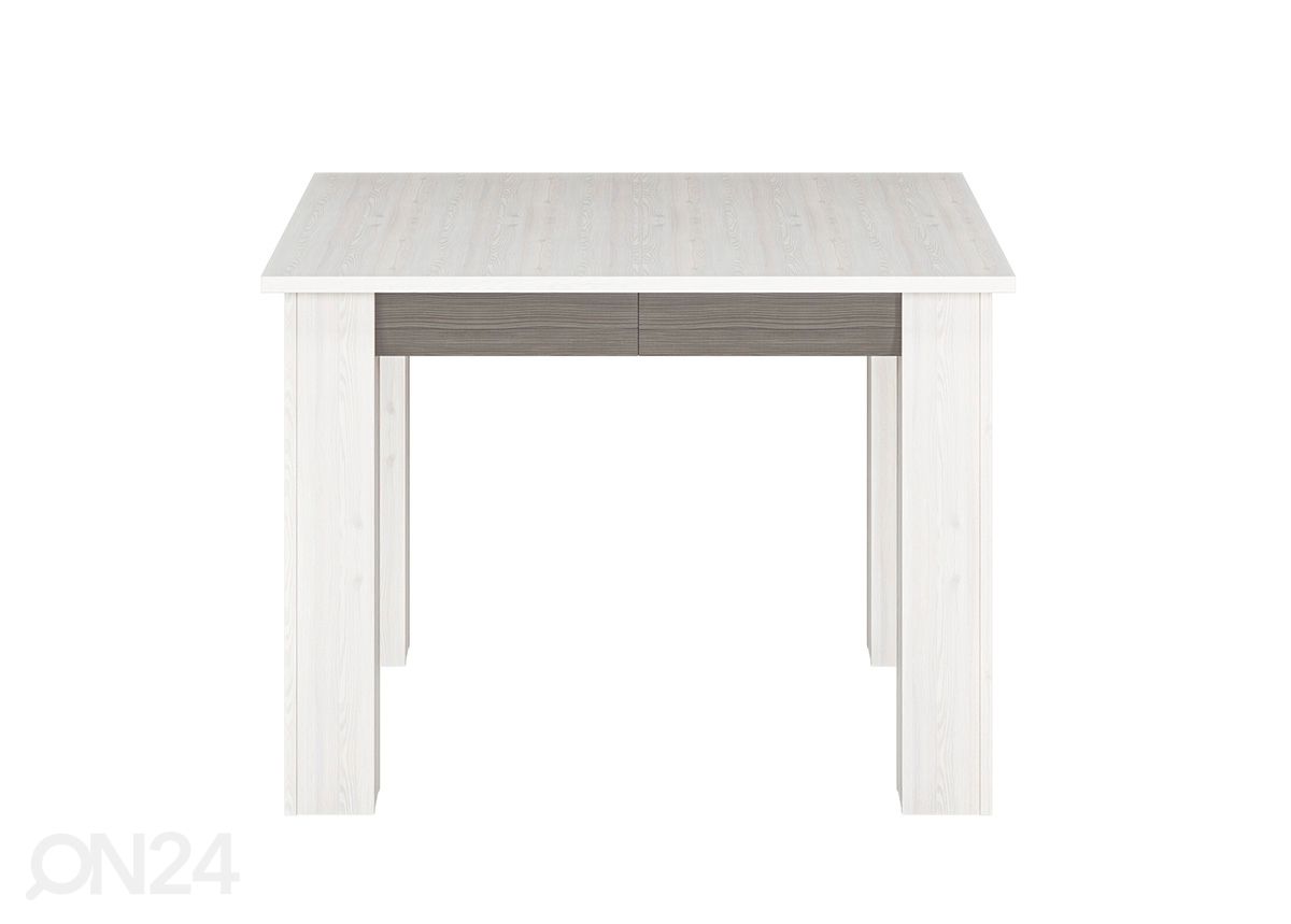 Удлиняющийся обеденный стол Bianca 76x101/141/181cm увеличить
