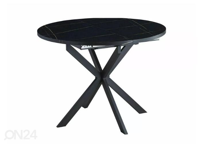 Удлиняющийся обеденный стол Gabrielo 100-135x100 cm увеличить