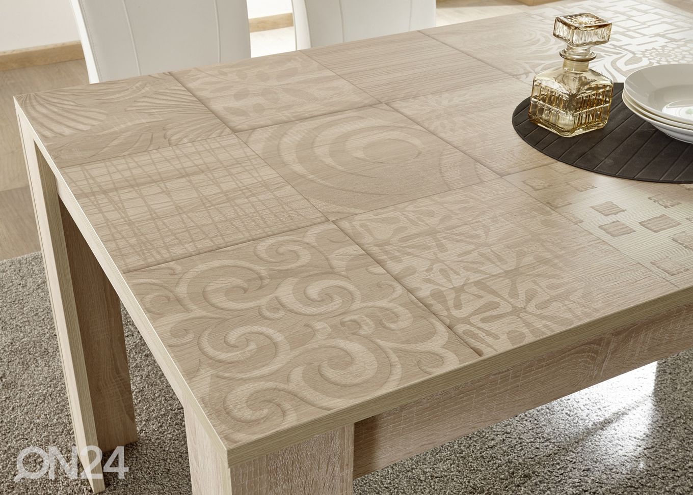 Удлиняющийся обеденный стол Miro 137/185x90 cm увеличить