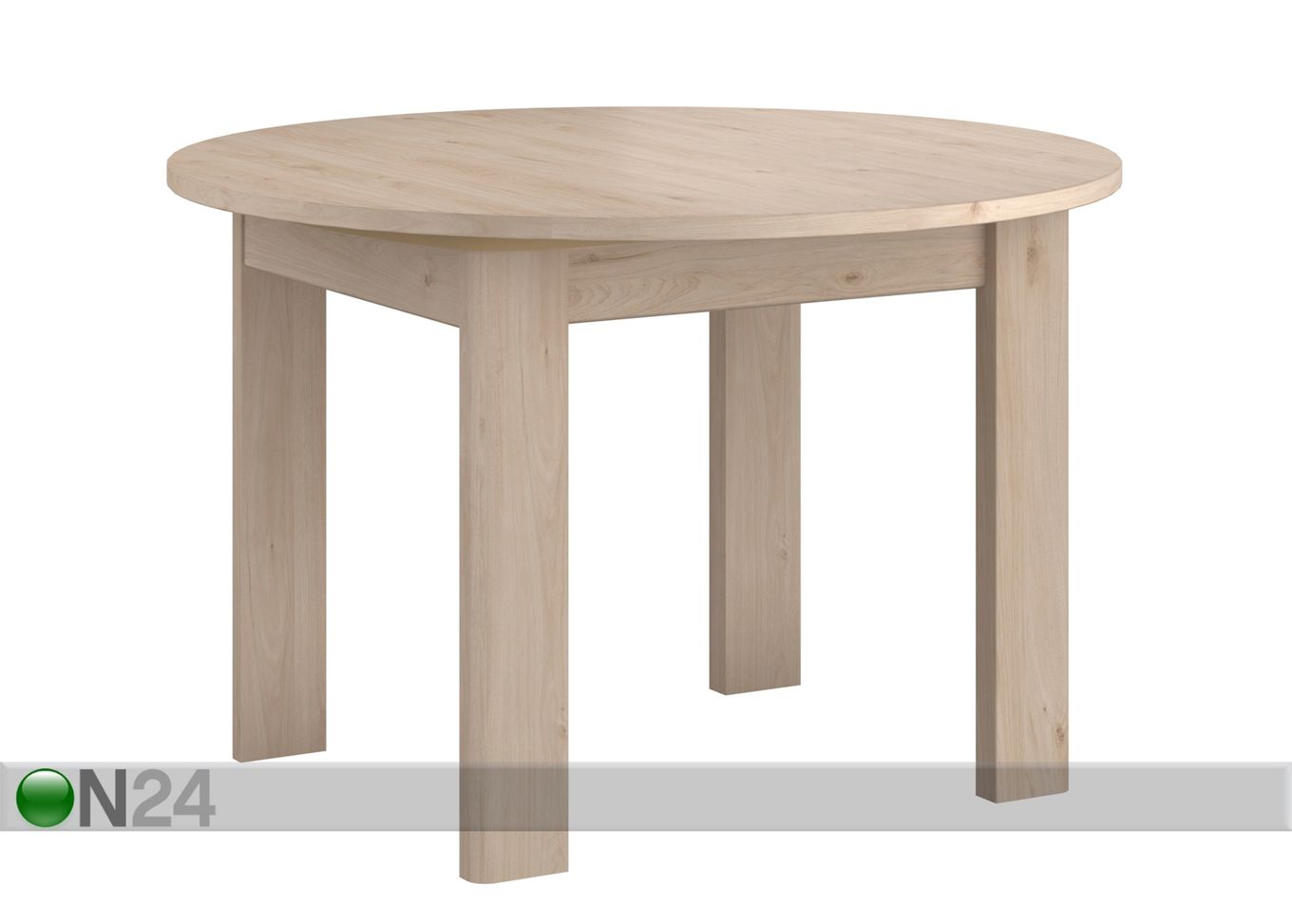 Удлиняющийся обеденный стол Portland 120-156x120 cm увеличить