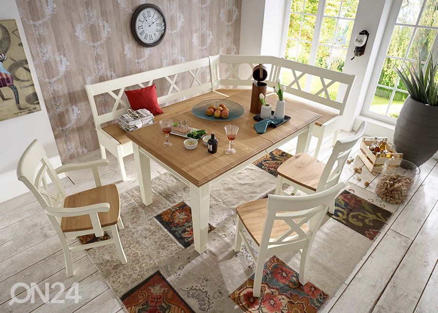 Удлиняющийся обеденный стол Scandic Home 95x160-260 cm увеличить
