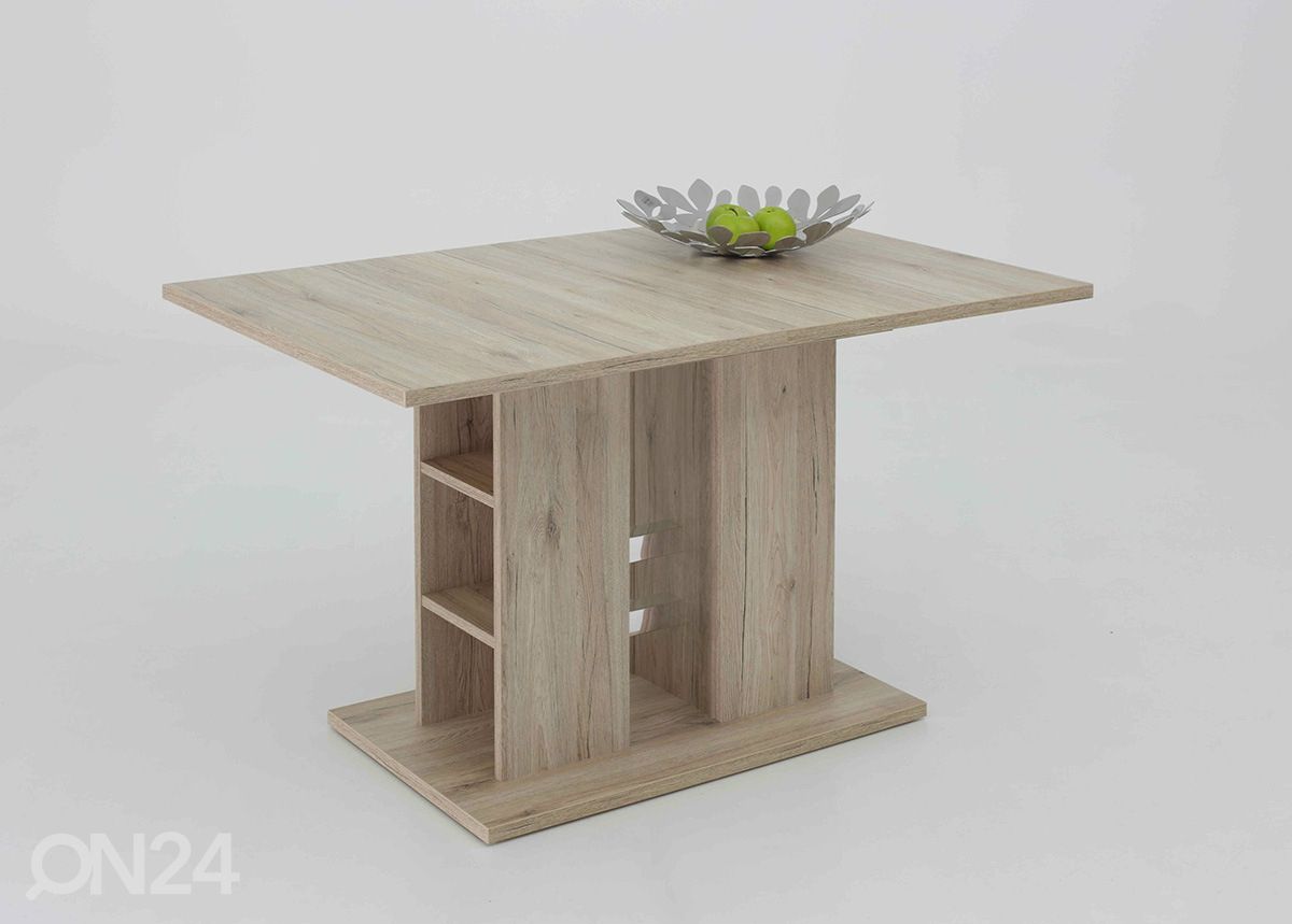 Удлиняющийся обеденный стол Steffi 80x120-160 cm увеличить