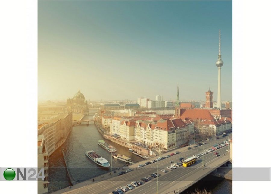 Флизелиновые фотообои Berlin in the morning увеличить