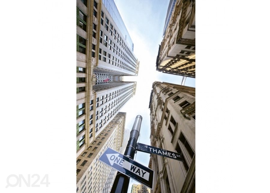 Флизелиновые фотообои Broadway skyscrapers 150x250 см увеличить