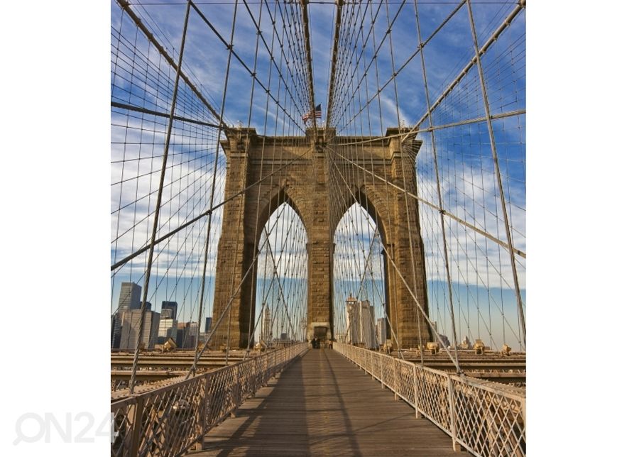 Флизелиновые фотообои Brooklyn bridge 150x250 см увеличить