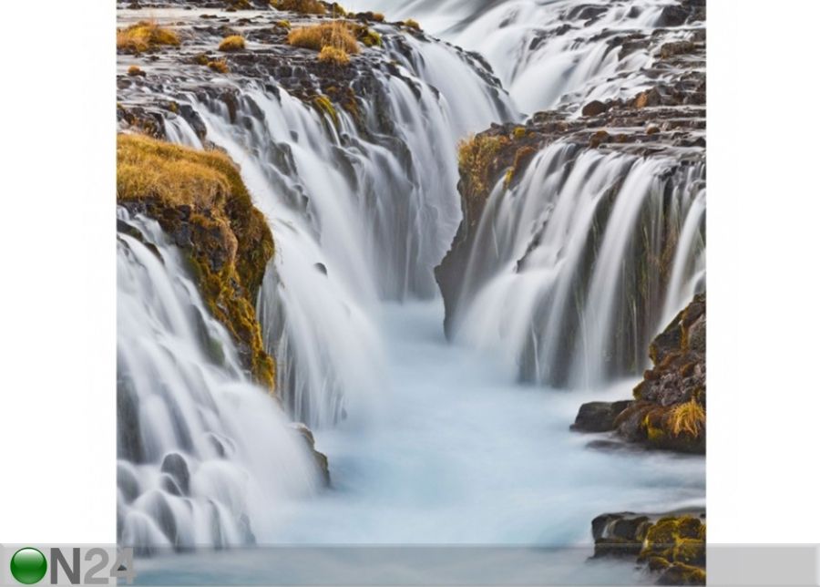 Флизелиновые фотообои Bruarfoss waterfall in Iceland увеличить