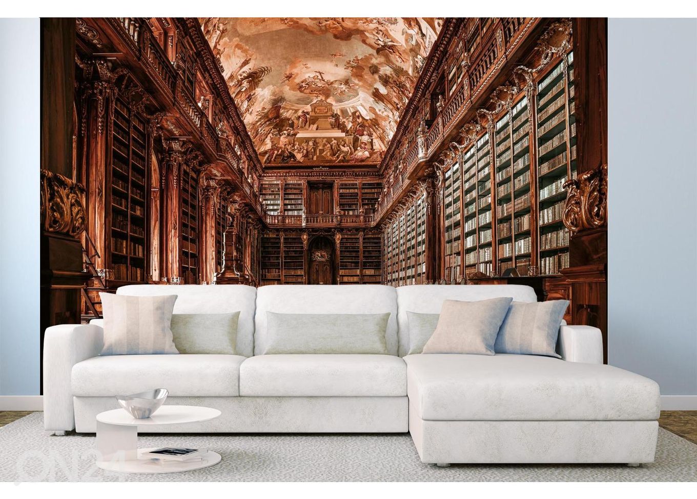 Флизелиновые фотообои Empty Library Background увеличить