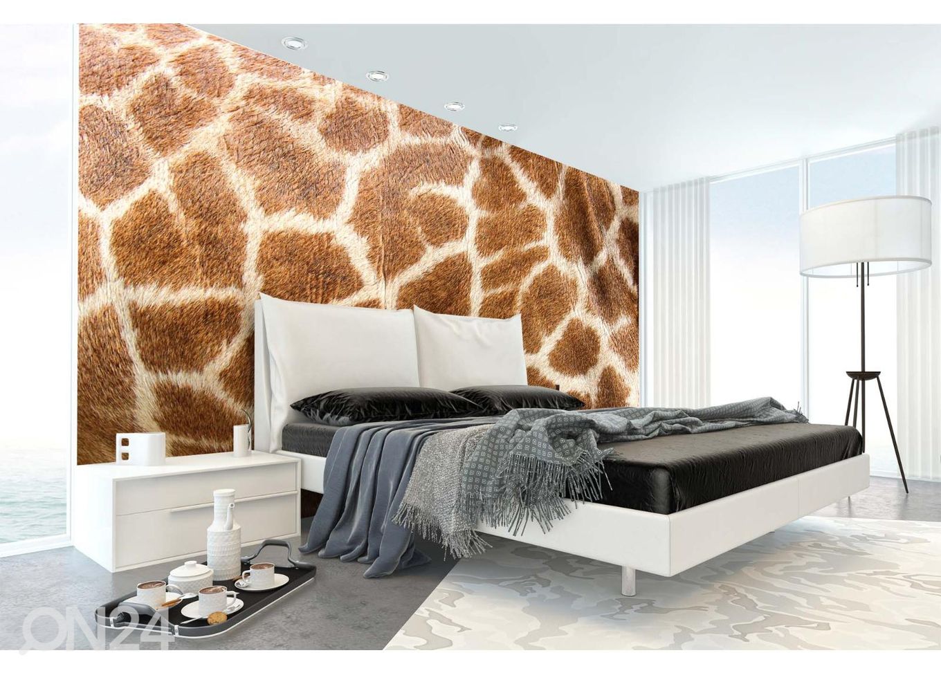 Флизелиновые фотообои Genuine Leather Of Giraffe увеличить