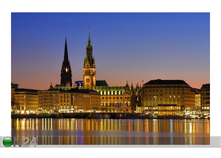 Флизелиновые фотообои Hamburg Panorama увеличить