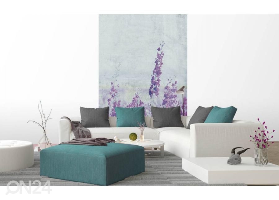 Флизелиновые фотообои Lavender Abstract 150x250 см увеличить
