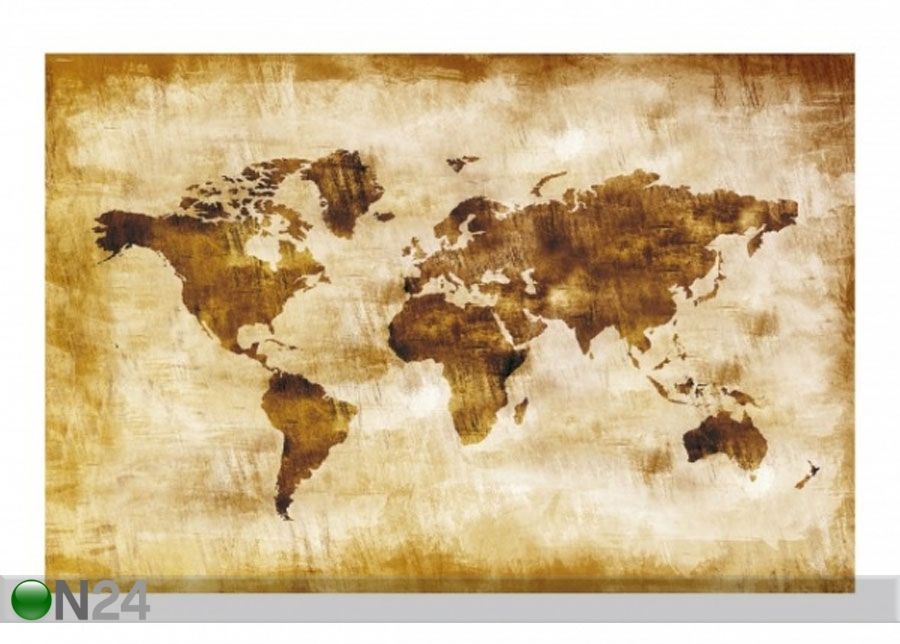 Флизелиновые фотообои Map of the World увеличить