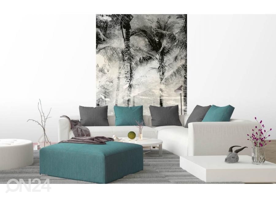 Флизелиновые фотообои Palm Trees Abstract 150x250 см увеличить