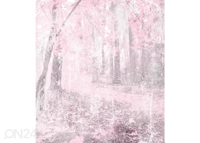Флизелиновые фотообои Pink Forest Abstract 150x250 см увеличить