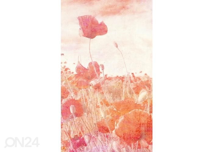 Флизелиновые фотообои Poppies Abstract 150x250 см увеличить