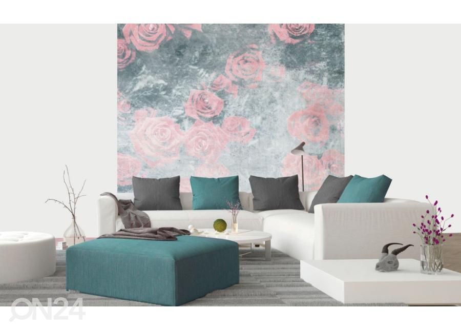 Флизелиновые фотообои Roses Abstract I 150x250 см увеличить