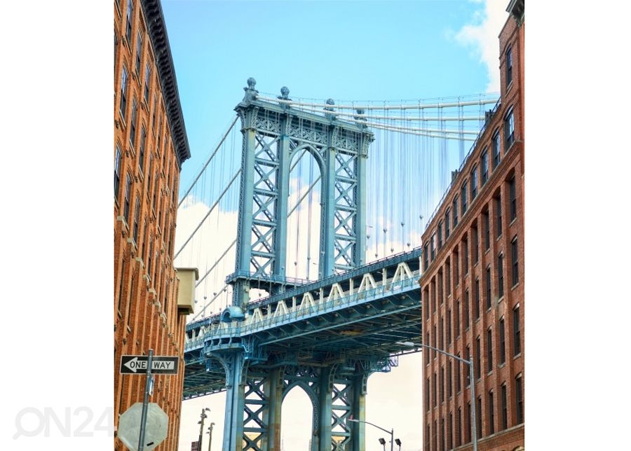 Флисовые фото-обои Manhattan bridge 225x250 см увеличить