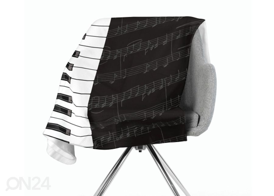 Флисовый плед Piano Keys 130x150 см увеличить