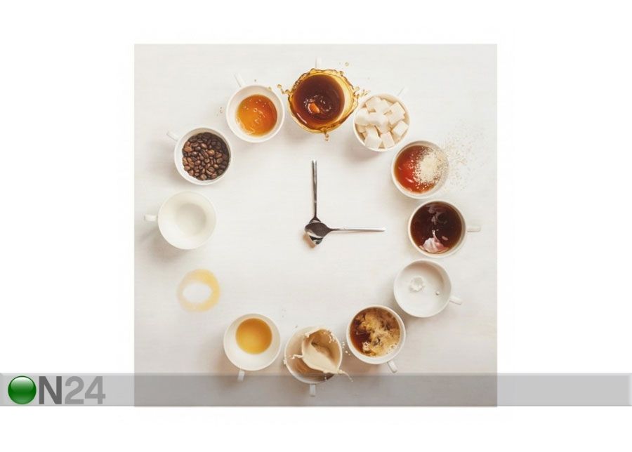 Фотостекло для кухонного фартука Coffee Time 59x60 cm увеличить
