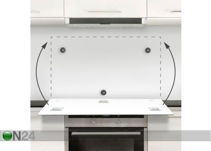 Фотостекло для кухонного фартука Ladybird 40x60 cm увеличить