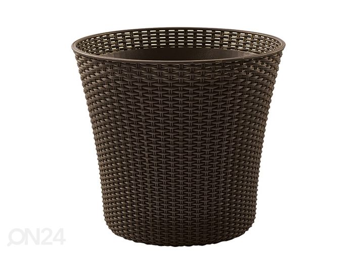 Цветочный горшок Keter Conic Planter 56L, коричневый увеличить