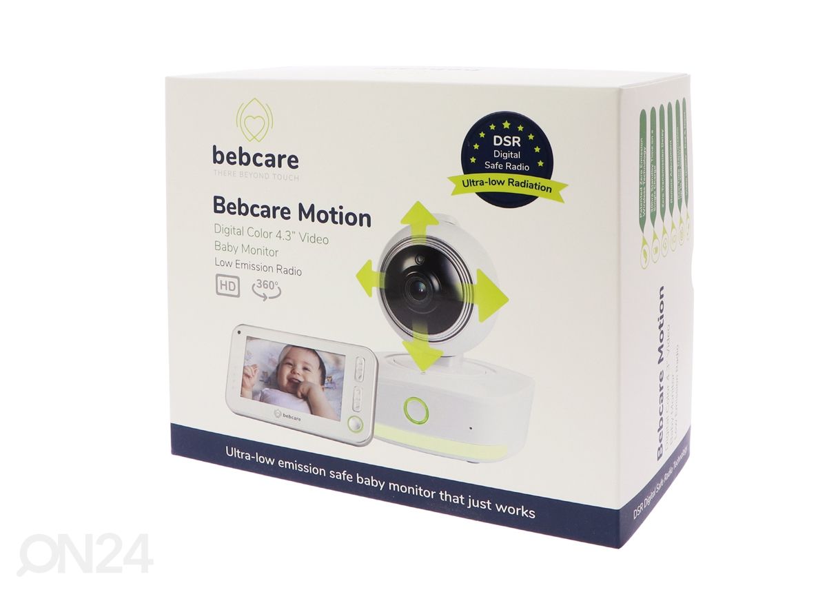 Цифровой видеомонитор Bebcare Motion 4,3-дюймовый экран увеличить