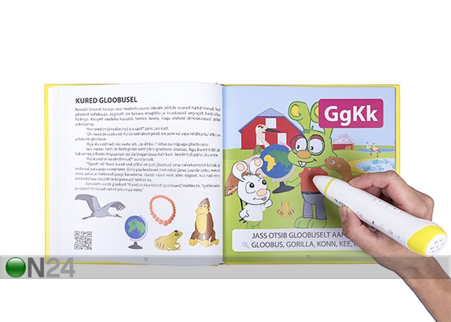 Цифровой карандаш + озвученная книга Jänku-Jussi с буквами, стартовый комплект увеличить