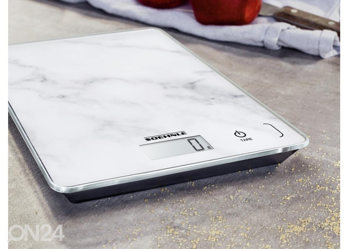 Цифровые кухонные весы Soehnle Page Compact 300 marble увеличить