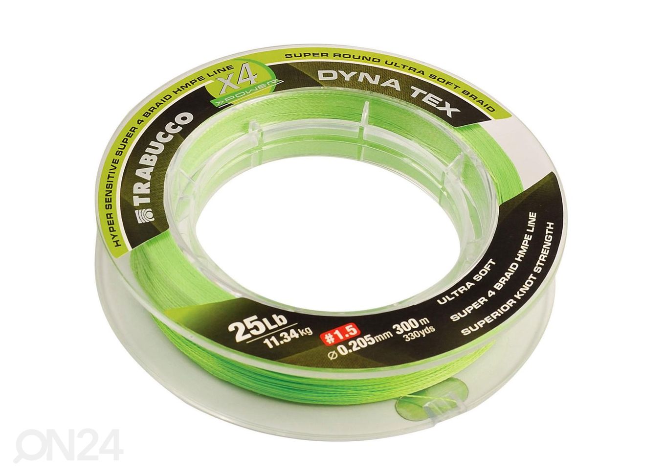 Шнур trabucco dyna-tex x4 power uv 150 м 0,128 мм увеличить